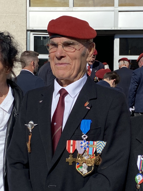 18 février 2023 - Vandargues (34) - Remise de l'insigne de chevalier à M. Eugène GARCIA.