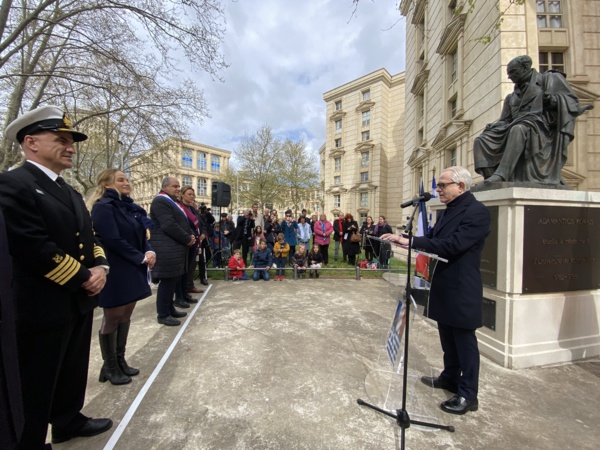 1 avril 2023 - Montpellier - Cérémonie à l'occasion de la fête nationale grecque