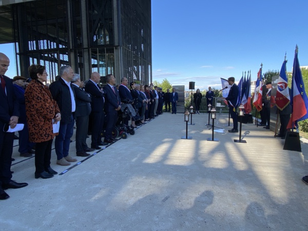 Mardi 18 avril 2023 - Montpellier - Cérémonie d'hommage aux victimes de la Shoah