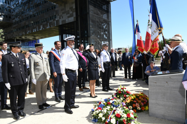 Mercredi 10 mai 2023 - Montpellier - Cérémonie pour la journée nationale de l'esclavage.