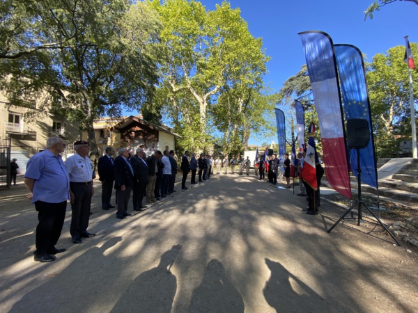 Lundi 25 septembre 2023 - Montpellier - Cérémonie en Hommage aux Harkis et autres membres des forces supplétives.