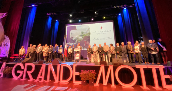 11 janvier 2024 - La Grande Motte - Cérémonie des voeux.