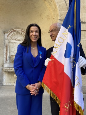 26 juin 2024 - Montpellier - Réception dans l'ordre national du Mérite du Dr Farida DJOUAD