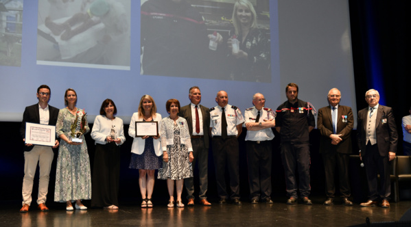 Prix de l'Engagement citoyen 2024 d'un chef d'entreprise partenaire des sapeurs-pompiers