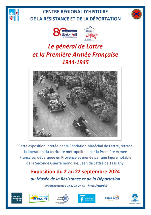 Exposition - Le général de Lattre et la Première Armée Française 1944-1945