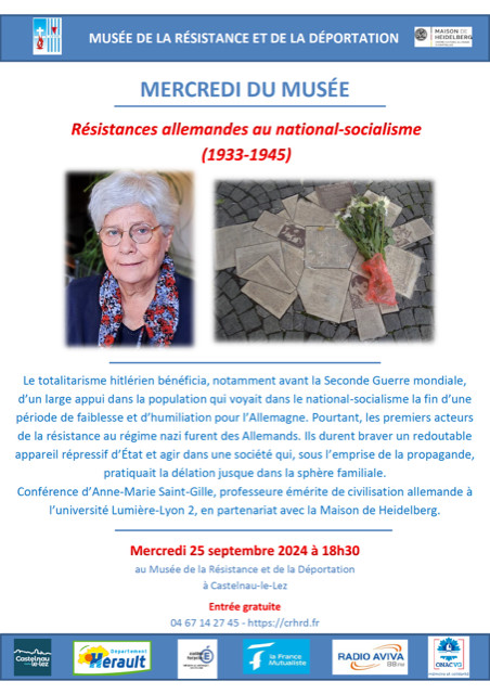 Conférence "Résistances allemandes" au Musée