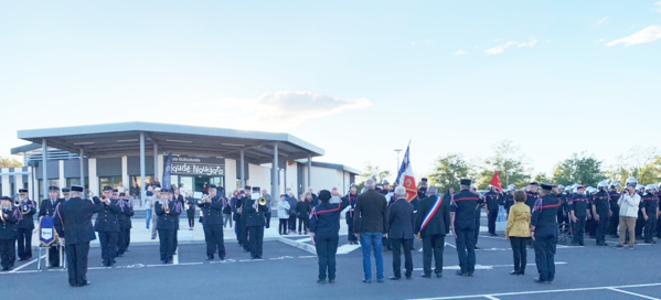 Jeudi 3 octobre 2024 - Montady - Prise de commandement du centre de secours.