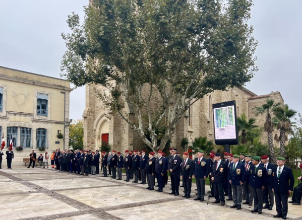 Dimanche 13 octobre 2024 - Pérols - L’Union Nationale des Parachutistes de l'Hérault a fêté la Saint-Michel