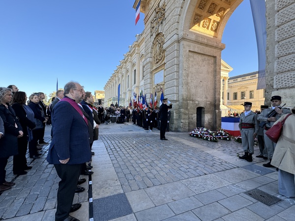 Lundi 11 novembre 2024 - Montpellier - 106° anniversaire de l'Armistice du 11 novembre 1918