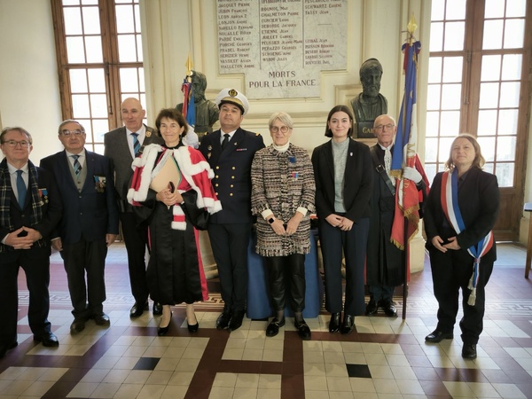 Mardi 12 novembre 2024 - Montpellier - Faculté de Médecine - Commémoration de la signature de l'Armistice.