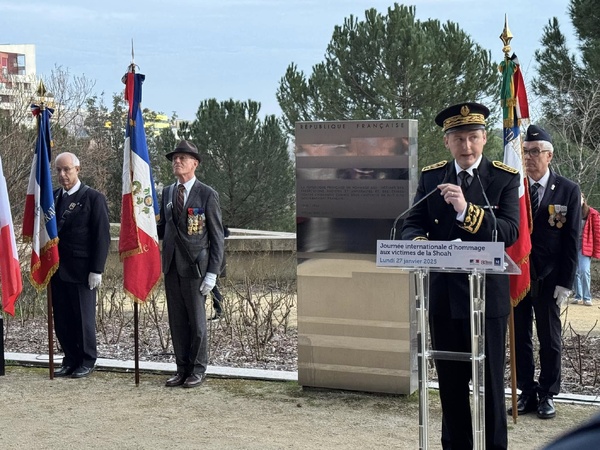 Lundi 27 janvier 2025 - Montpellier - Journée internationale d'hommage aux victimes de la Shoah.