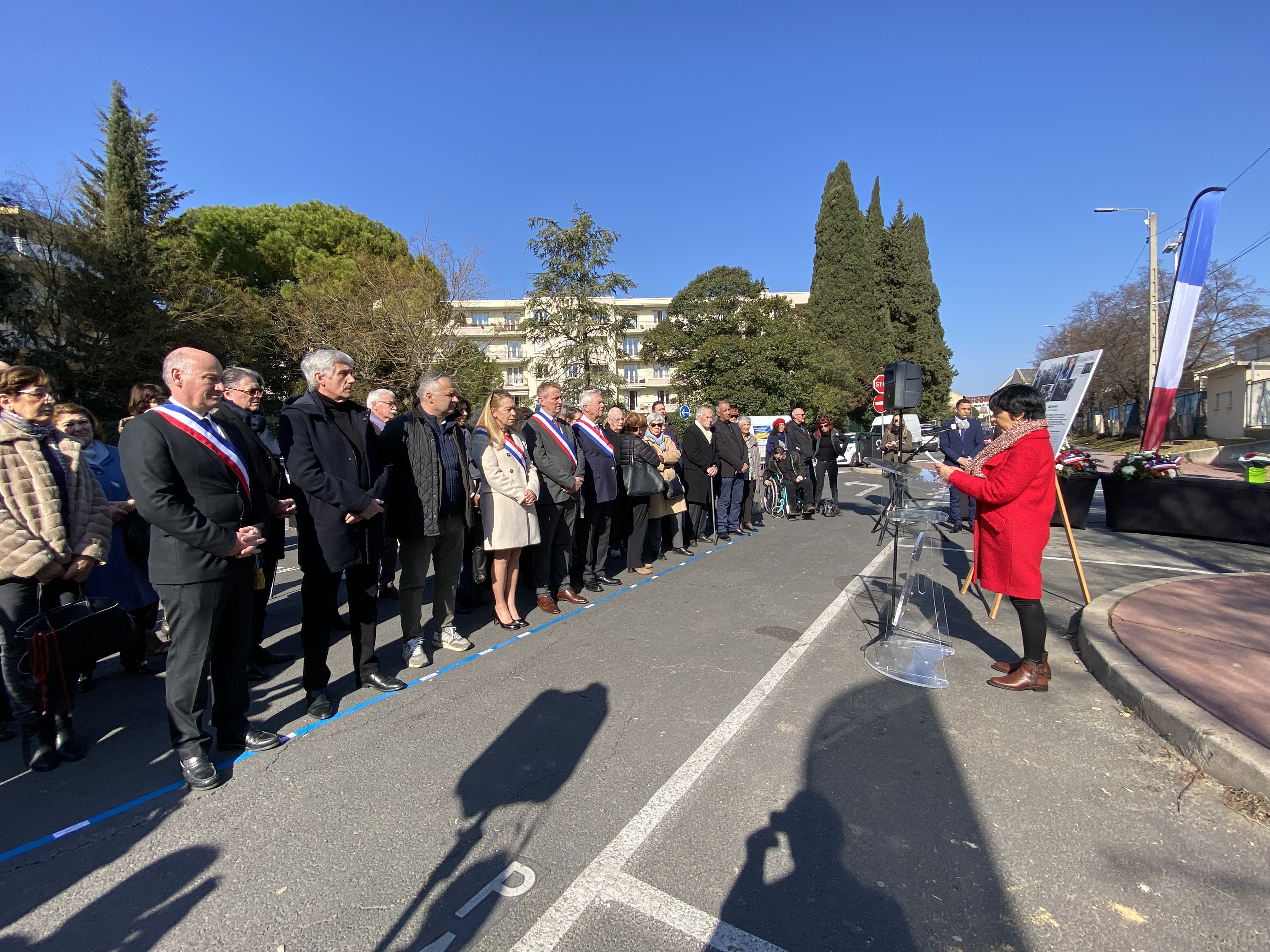 Dimanche 5 mars 2023 - Montpellier - Cérémonie en hommage à Jacques ROSEAU (1938-1993)