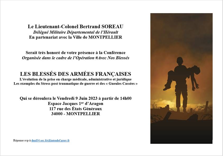 Conférence #Avec Nos Blessés