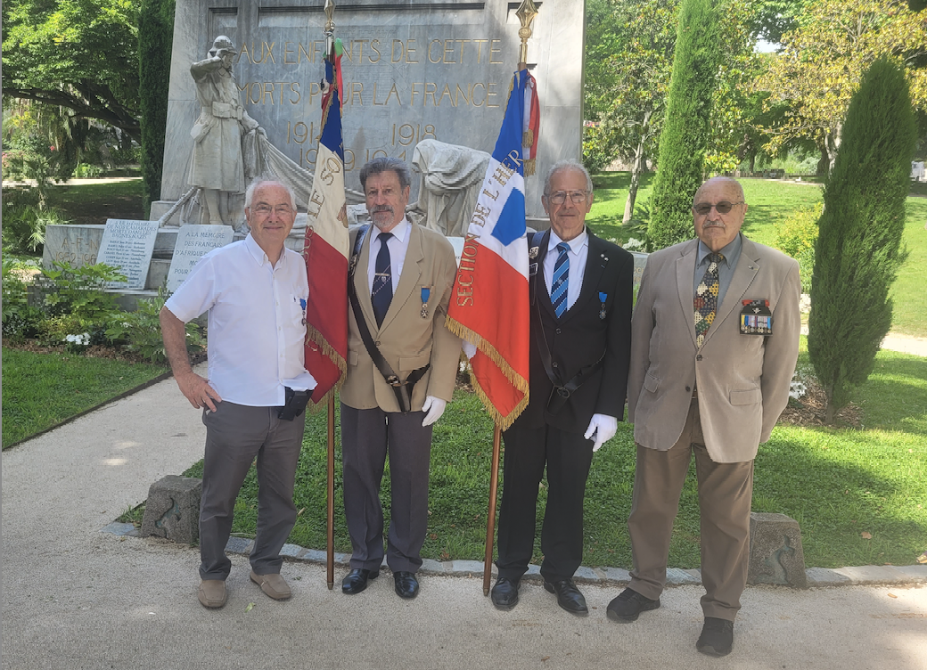 8 juin 2023 - Sète - Hommage aux morts en Indochine