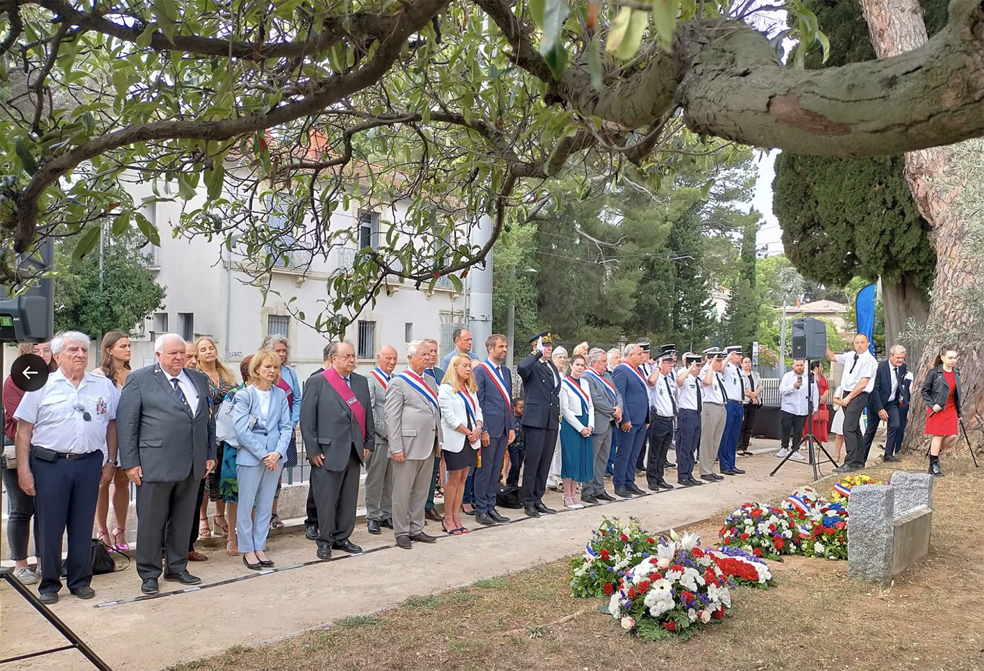 18 juin 2023 - Montpellier - Commémoration de l'appel historique du 18 juin 1945.