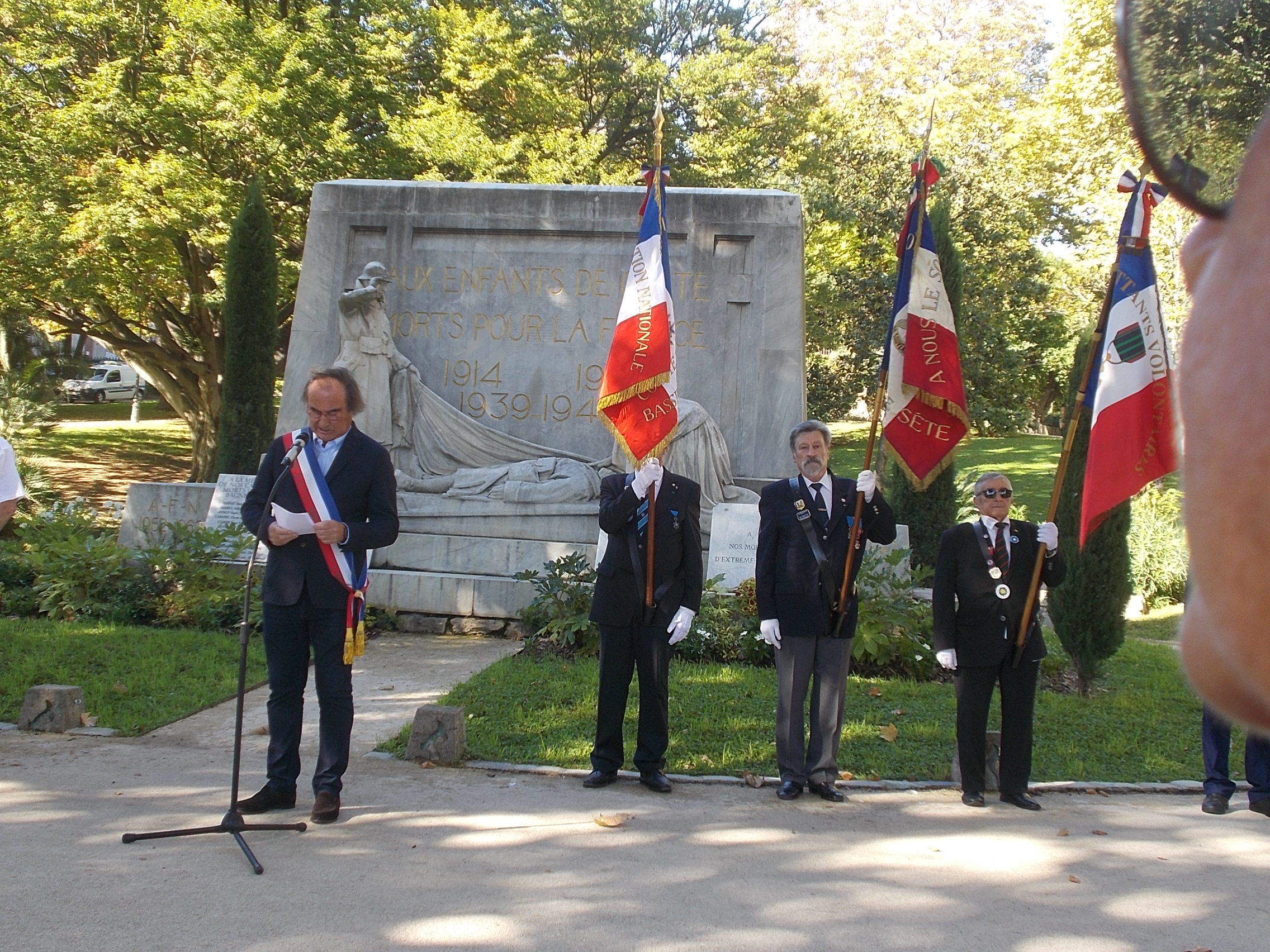 Lundi 25 septembre 2023 - Sète - Hommage aux Harkis et autres membres des forces supplétives.