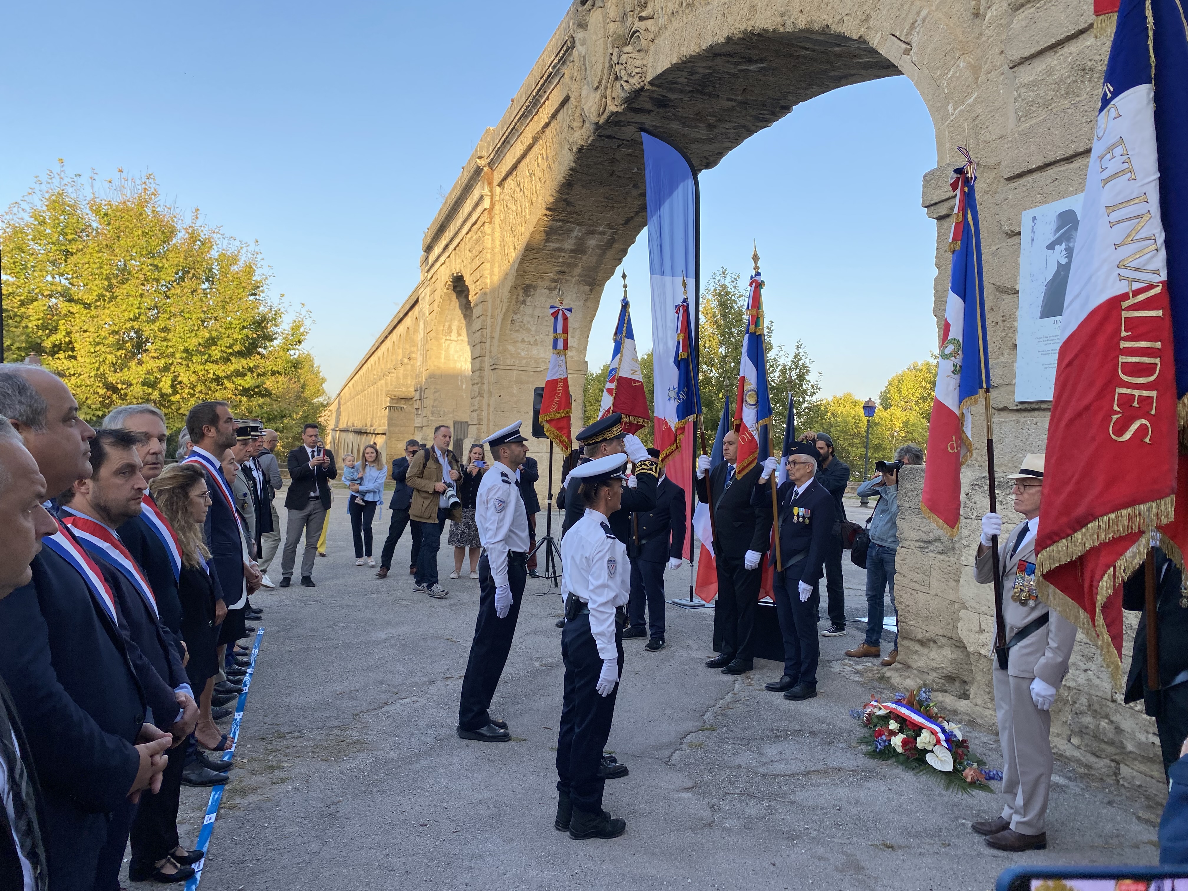 Lundi 9 octobre 2023 - Montpellier - Cérémonie de prise de fonctions de M. François-Xavier LAUCH, préfet de l'Hérault.