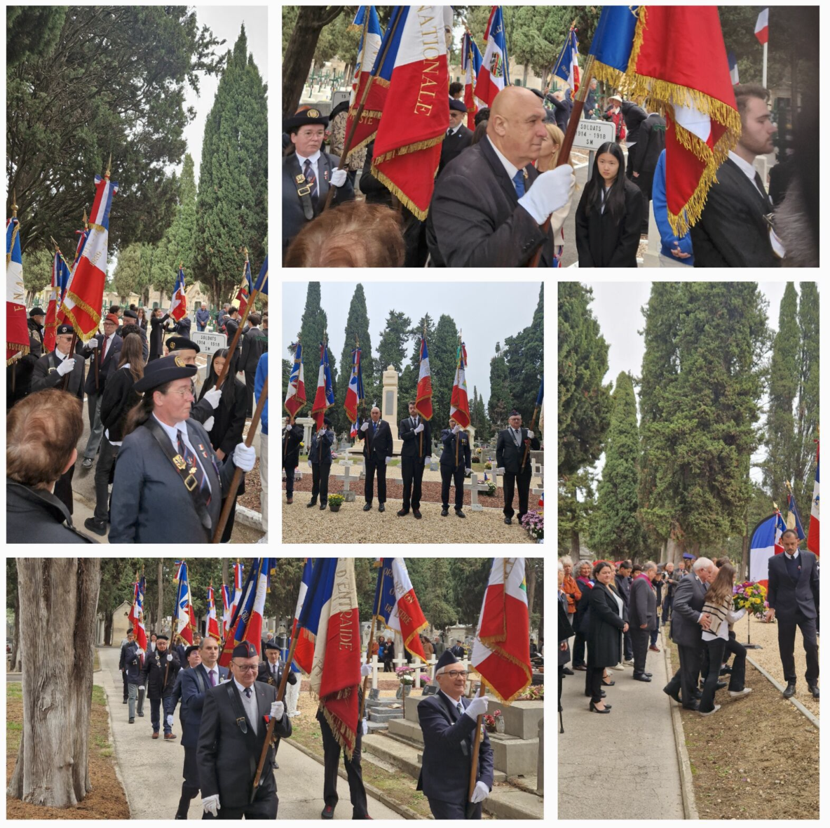 2 novembre 2023 - Montpellier - Cérémonie à la mémoire des militaires morts pour la France -