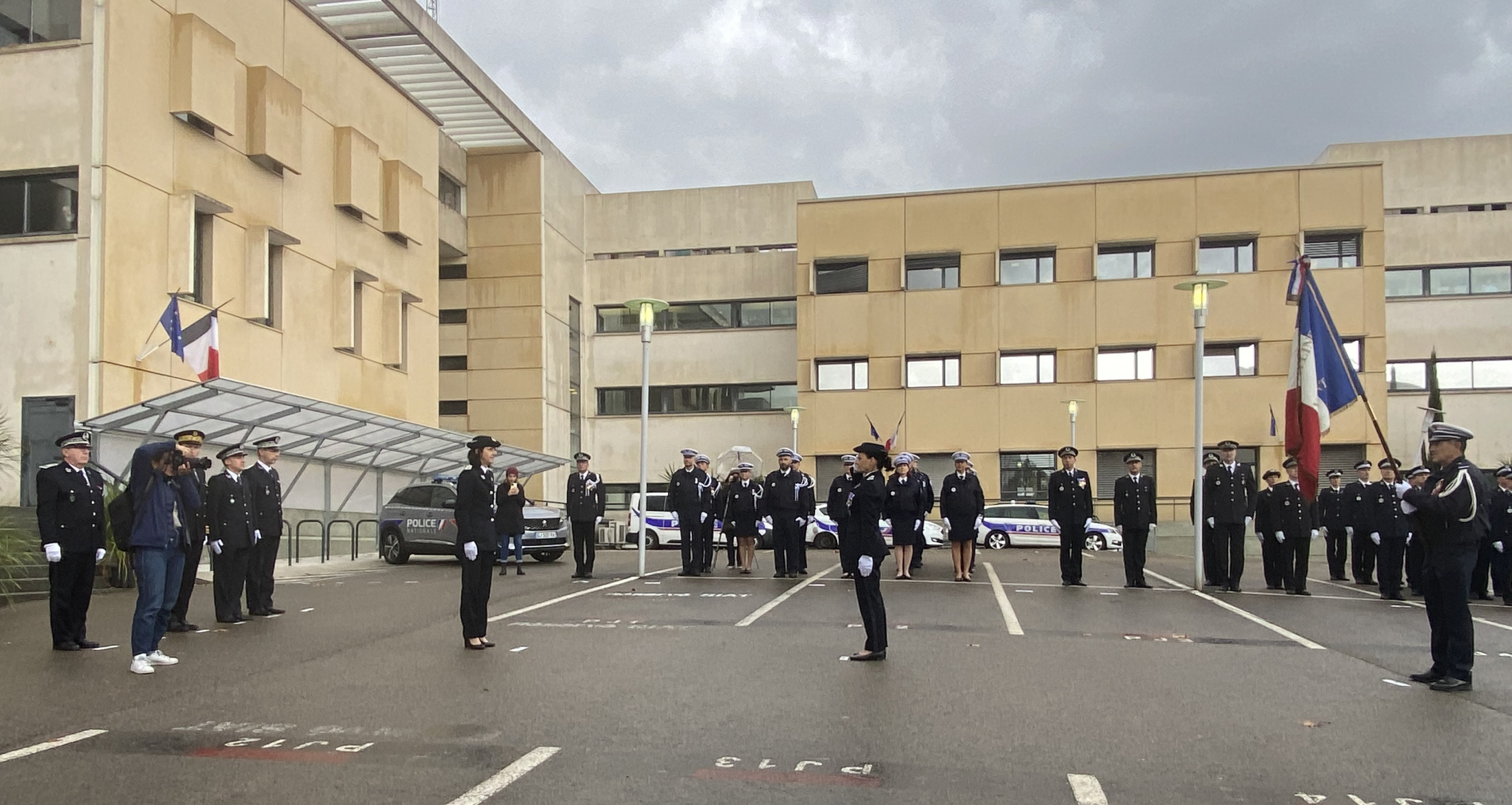 4 décembre 2023 - Montpellier - Installation de la directrice départementale de la sécurité publique de l'Hérault