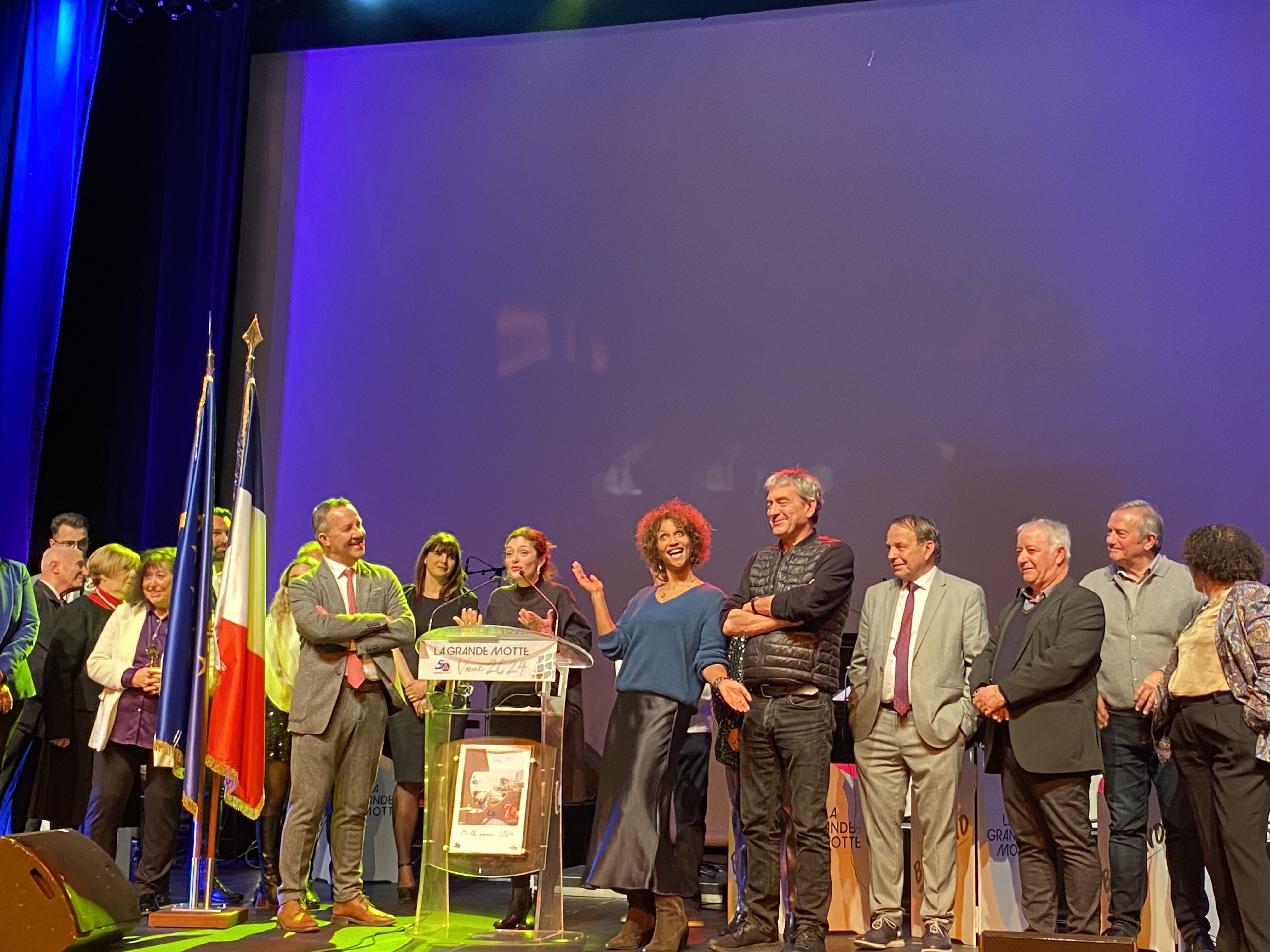 11 janvier 2024 - La Grande Motte - Cérémonie des voeux.