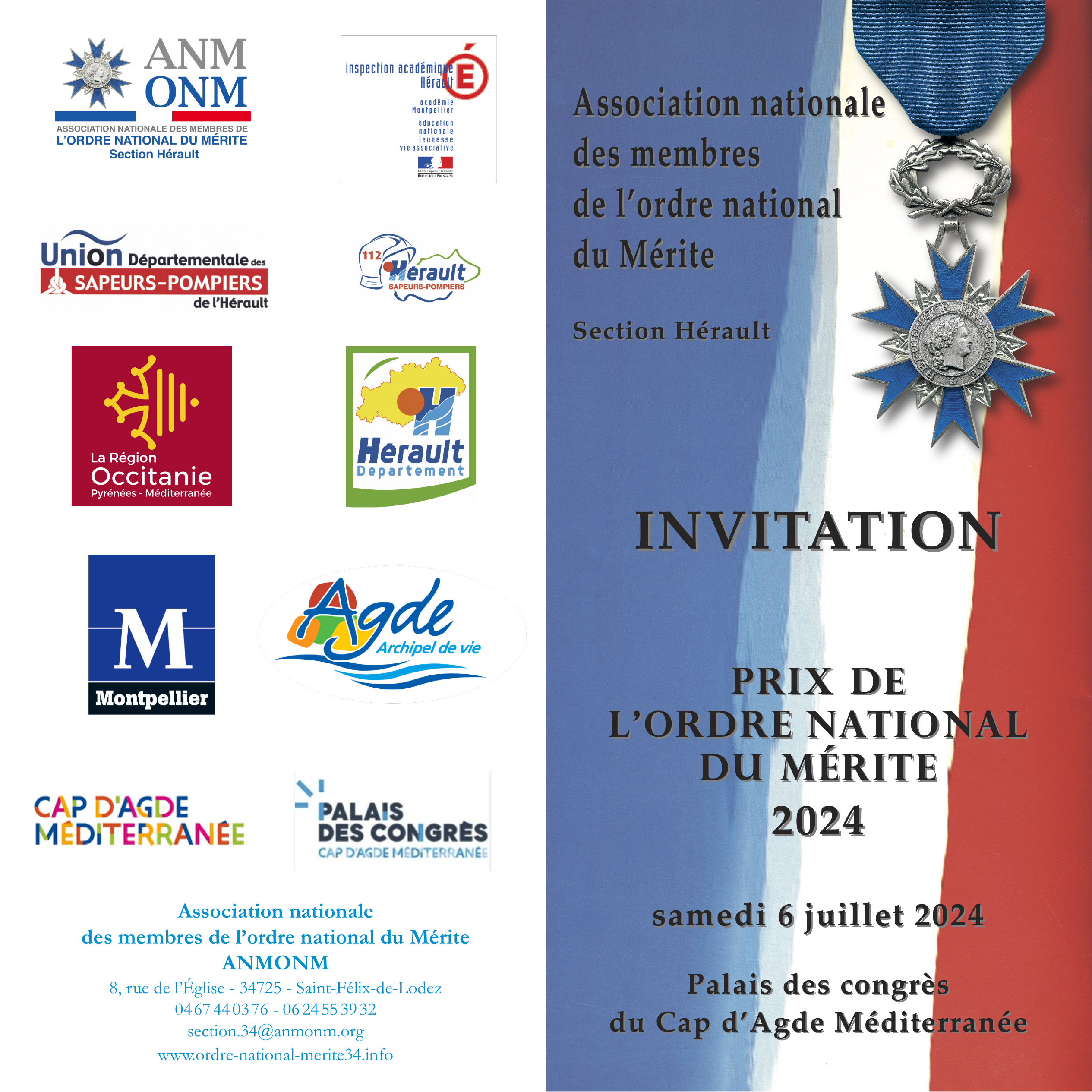 6 juillet 2024 - Cap-d'Agde - Assemblée générale & Remise des prix 2024