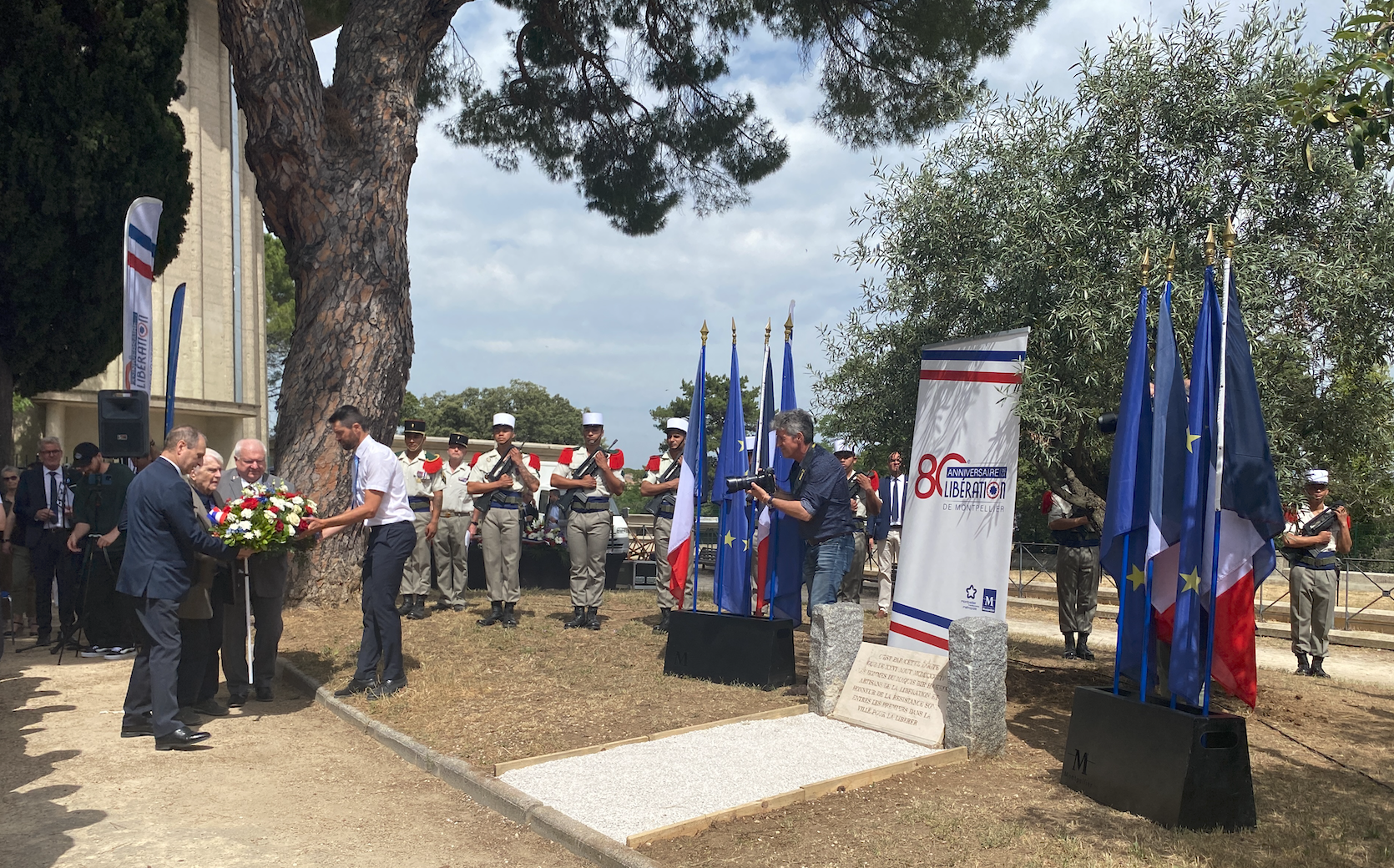 18 juin 2024 - Montpellier - Cérémonie du 84° anniversaire de l'appel historique du 18 juin 1940