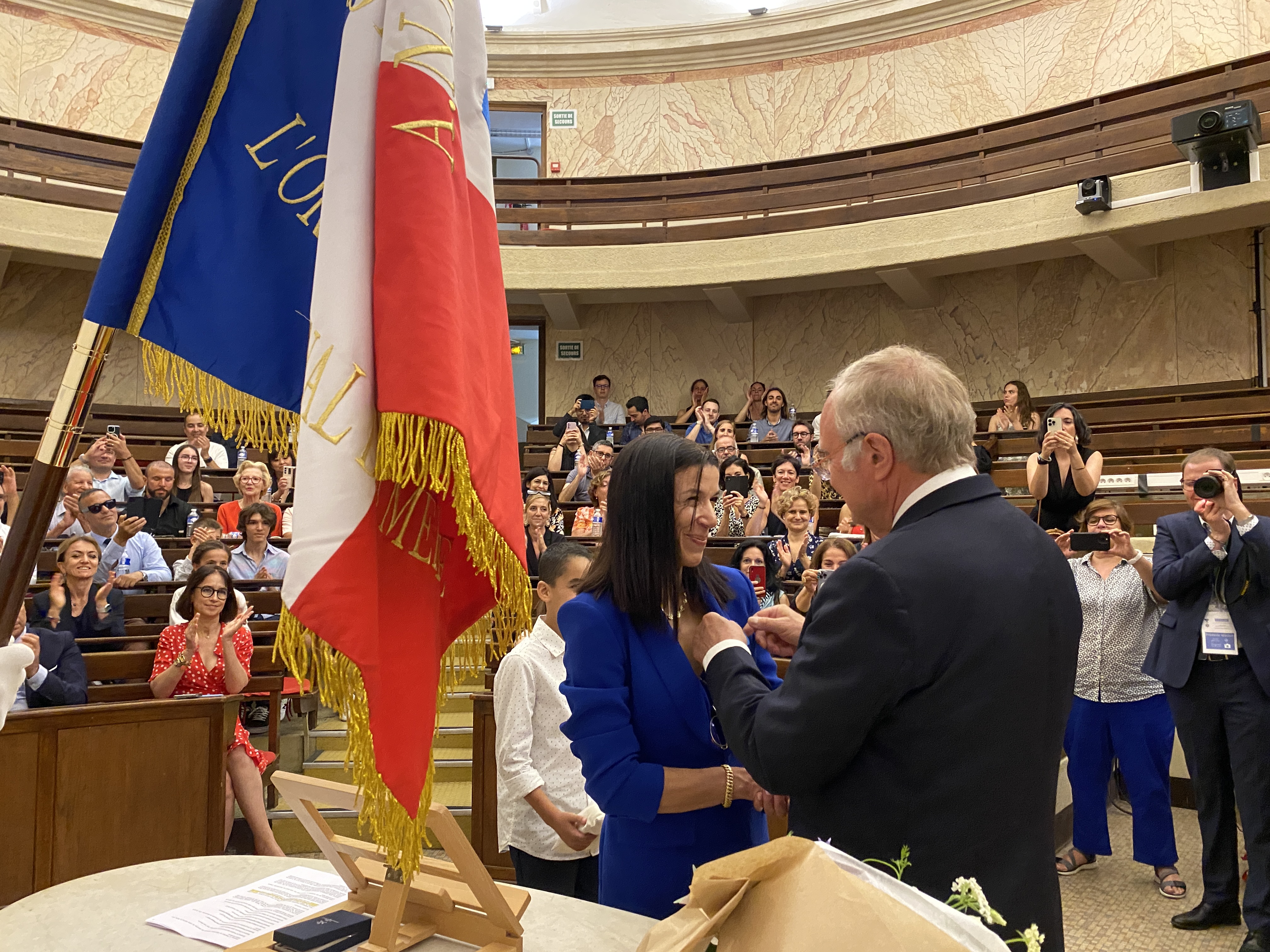 26 juin 2024 - Montpellier - Réception dans l'ordre national du Mérite du Dr Farida DJOUAD