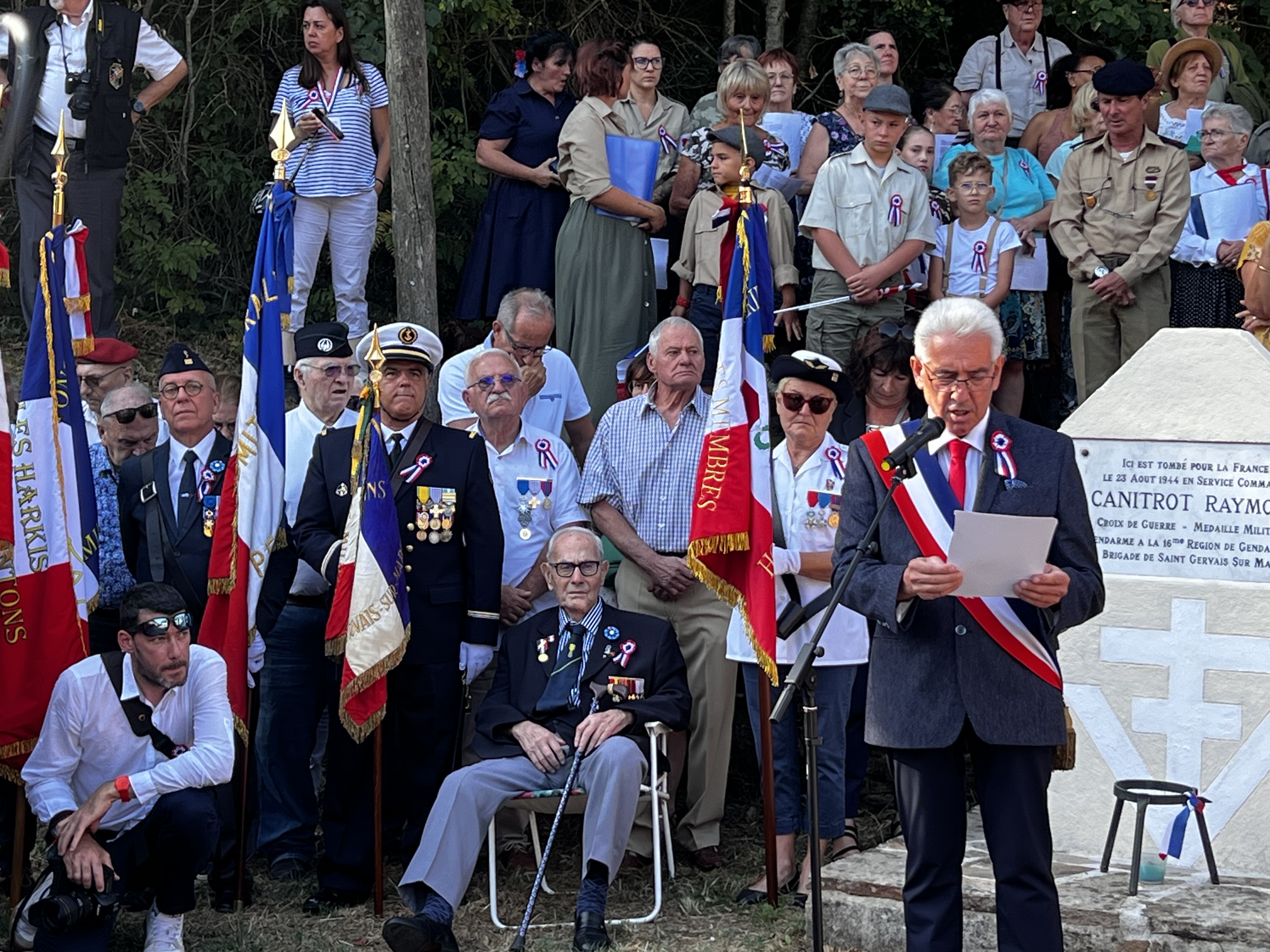 Vallée de l’Orb - 31 août 2024 - Rassemblements et cérémonies commémoratives des combats et de la libération de Bédarieux