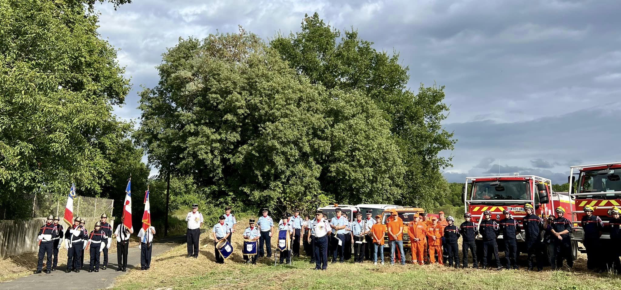 Dimanche 8 septembre 2024 - Galargues - Cérémonie en la mémoire de l'adjudant Dominique BARASCUD, sapeur-pompier décédé en service commandé.