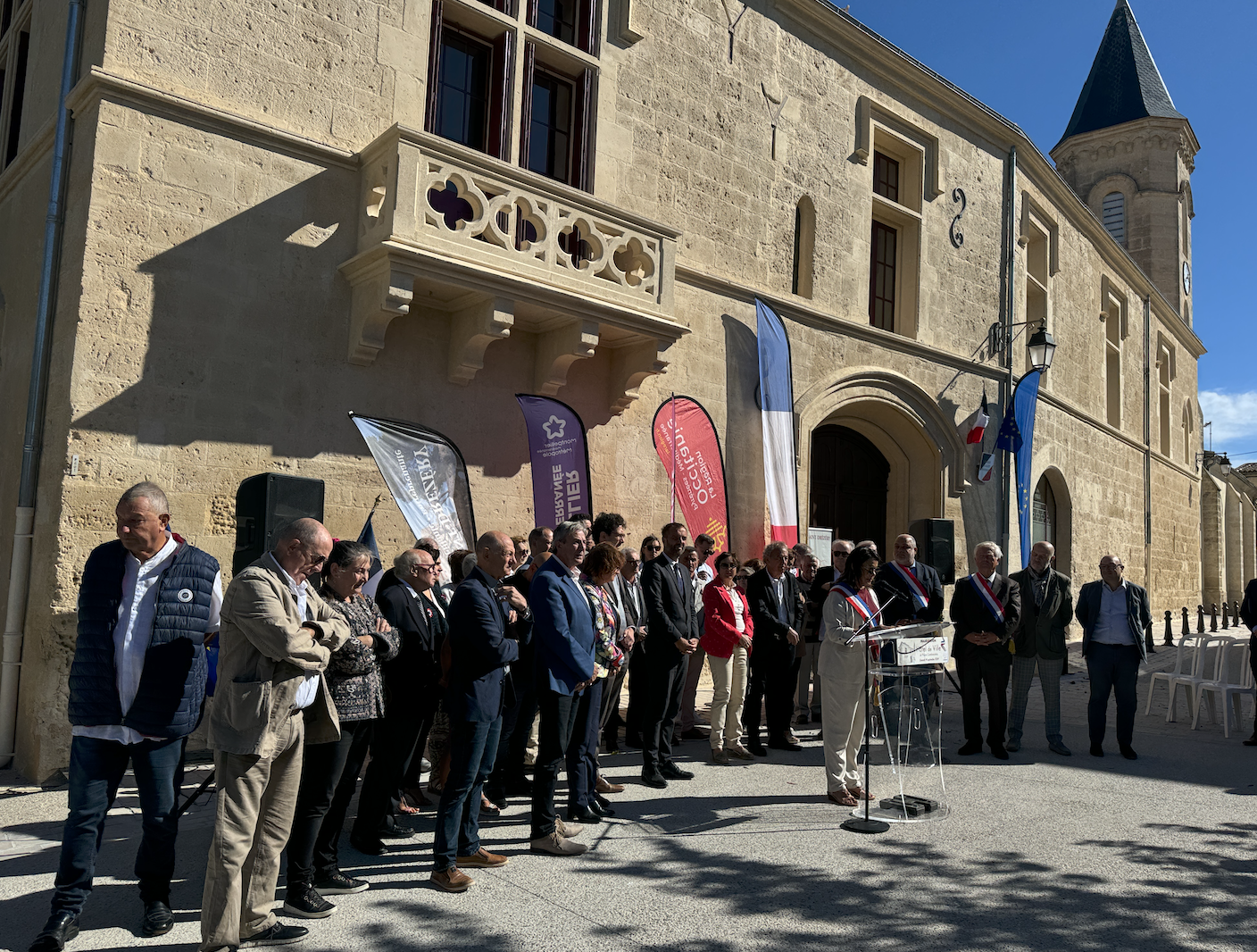 Samedi 14 septembre 2024 - Saint-Drézéry - Inauguration de l'Hôtel de ville