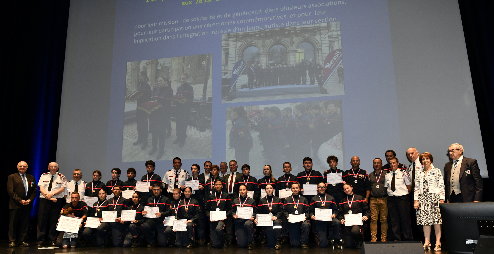 Remise du prix départemental le 6 juillet 2024 au Palais des congrès du Cap-d'Agde