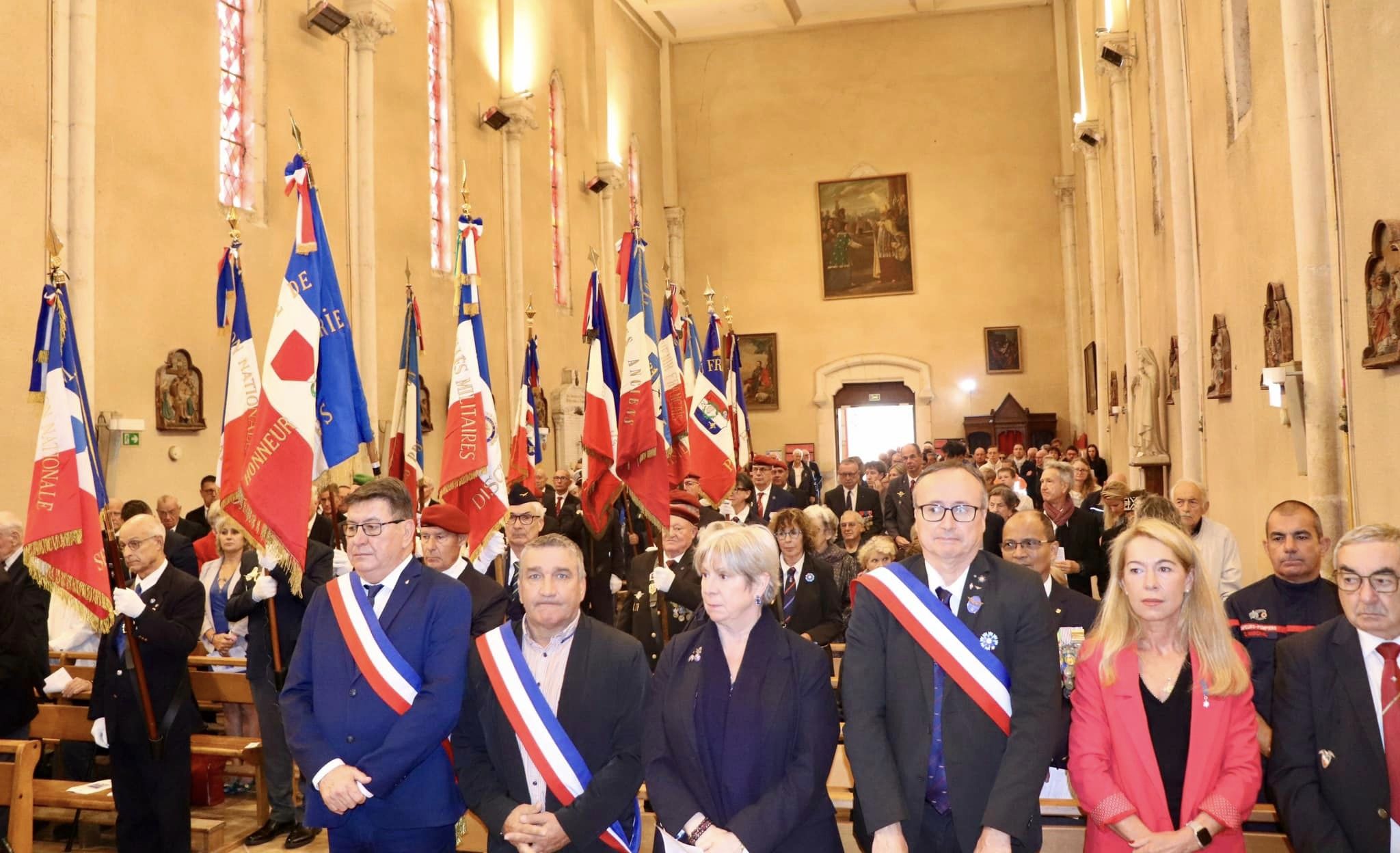 Dimanche 13 octobre 2024 - Pérols - L’Union Nationale des Parachutistes de l'Hérault a fêté la Saint-Michel