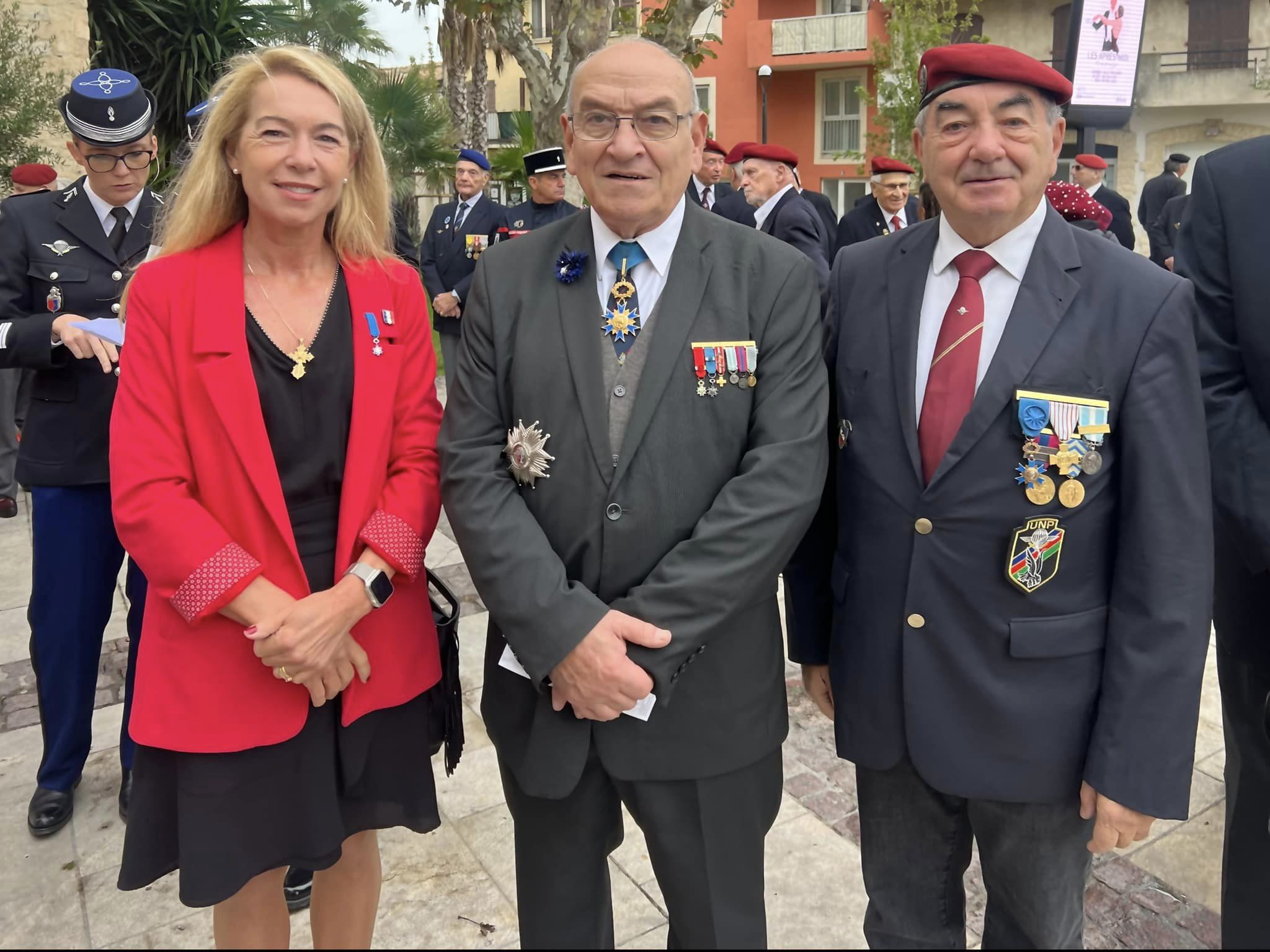 Dimanche 13 octobre 2024 - Pérols - L’Union Nationale des Parachutistes de l'Hérault a fêté la Saint-Michel