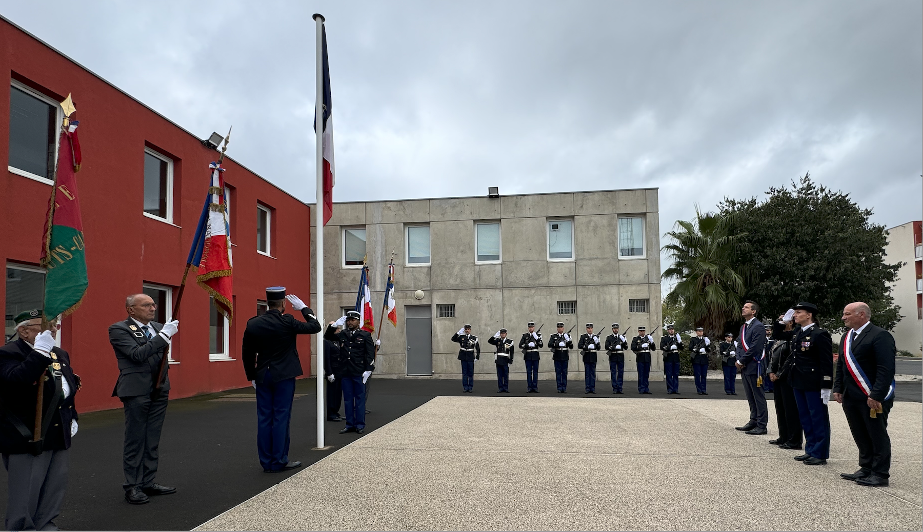 Mardi 15 octobre 2024 - Castelnau-le-Lez - Prise de commandement de la brigade territoriale de Castelnau-le-Lez