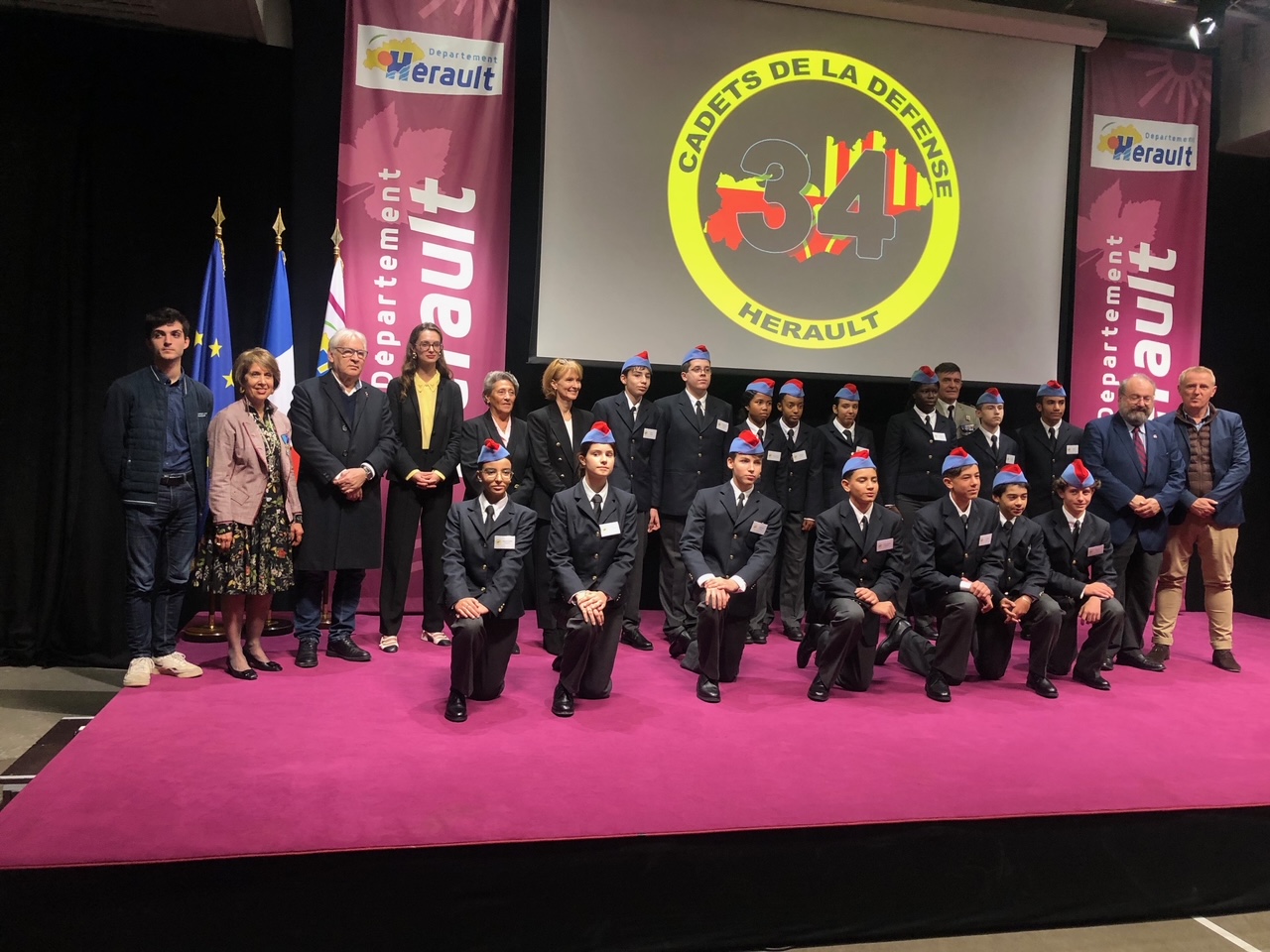 Mercredi 6 novembre 2024 - Montpellier - Présentation de la 6° promotion des Cadets de La Défense