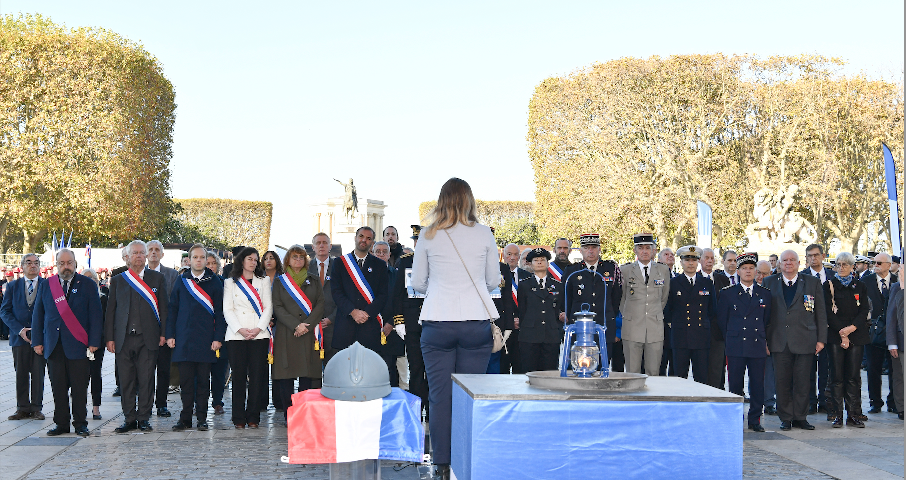 Lundi 11 novembre 2024 - Montpellier - 106° anniversaire de l'Armistice du 11 novembre 1918