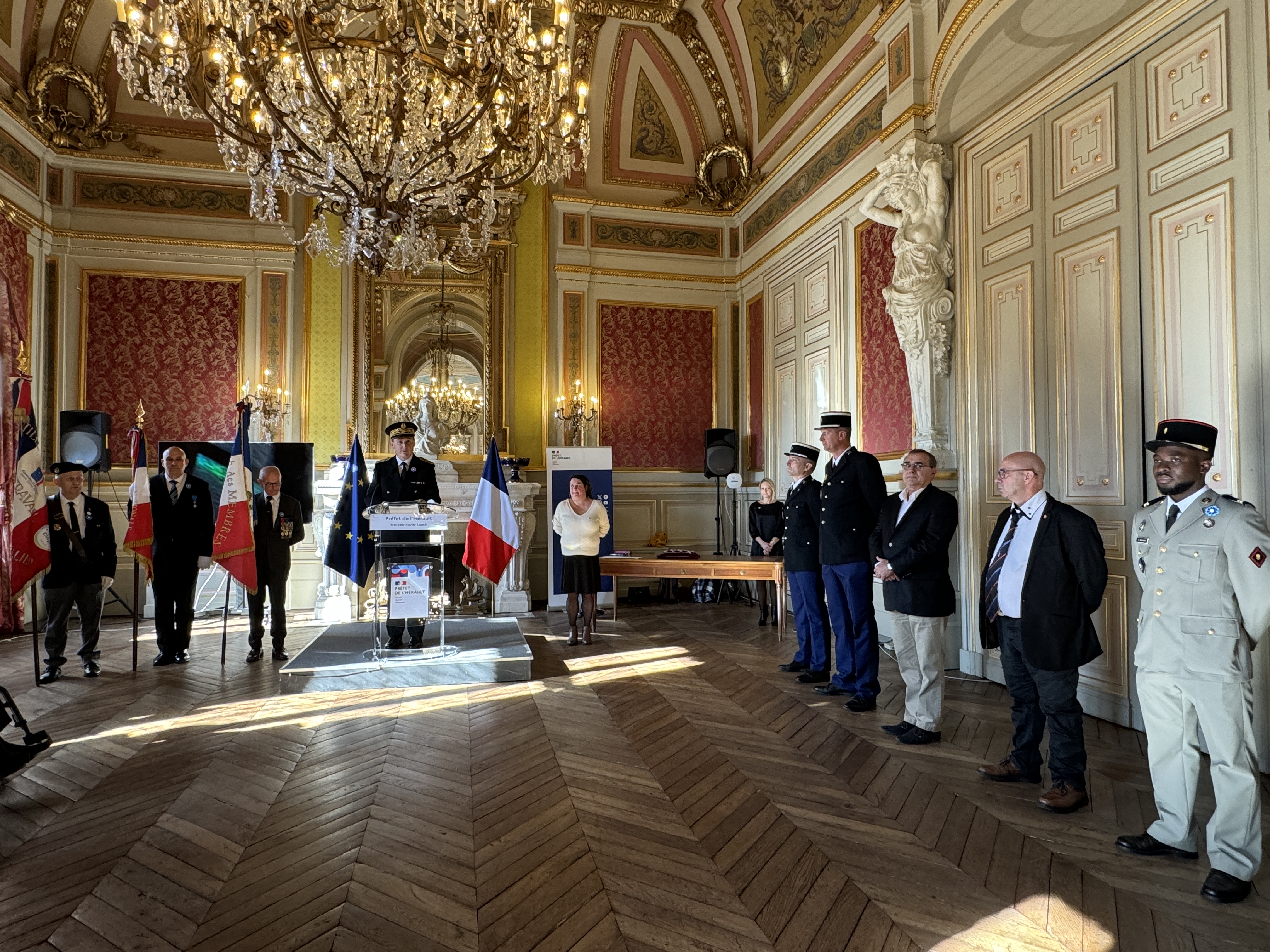 Lundi 11 novembre 2024 - Montpellier - Remise de croix du Combattant