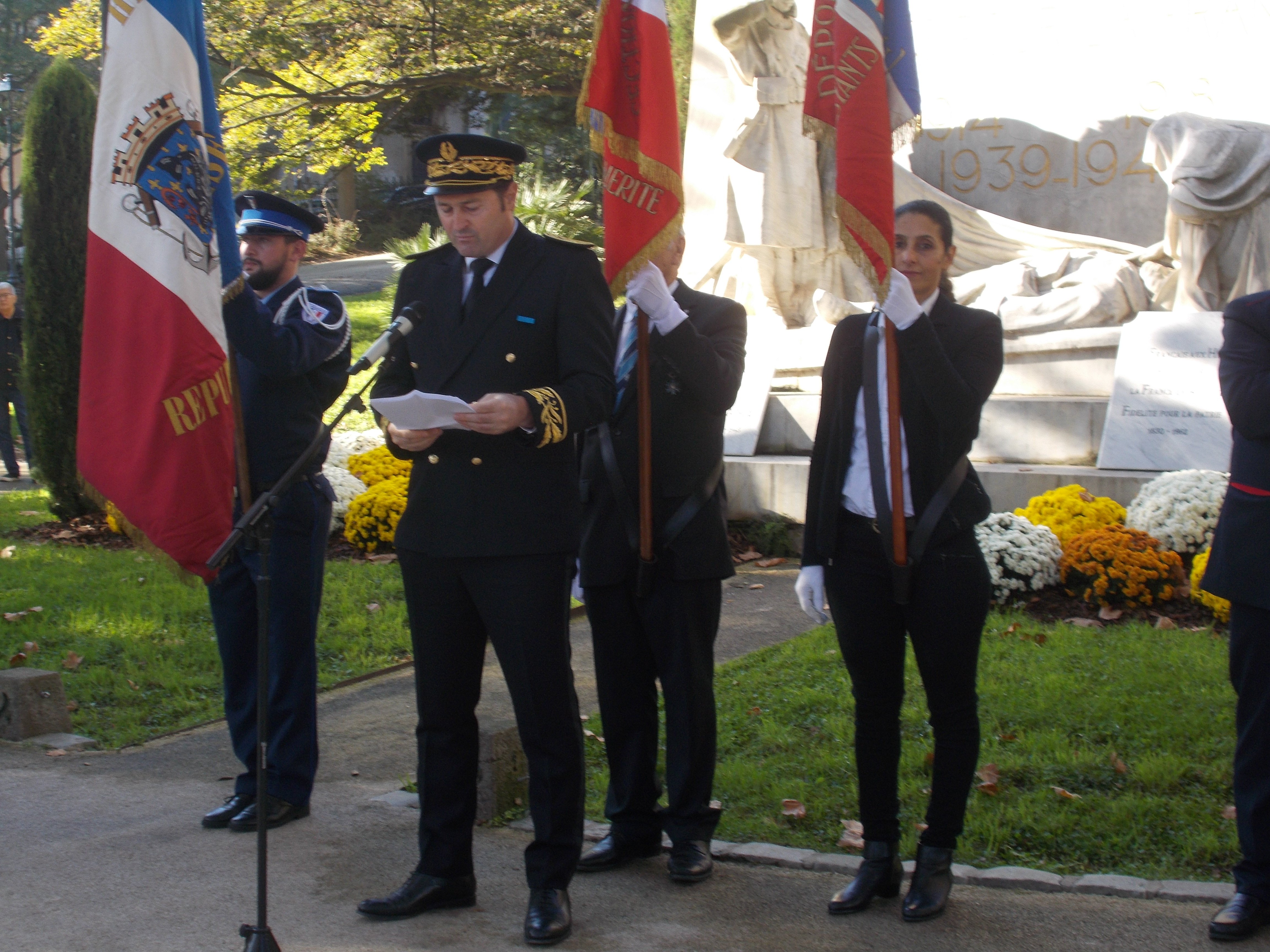 lundi 11 novembre 2024 - 106° anniversaire de l'Armistice de 1918