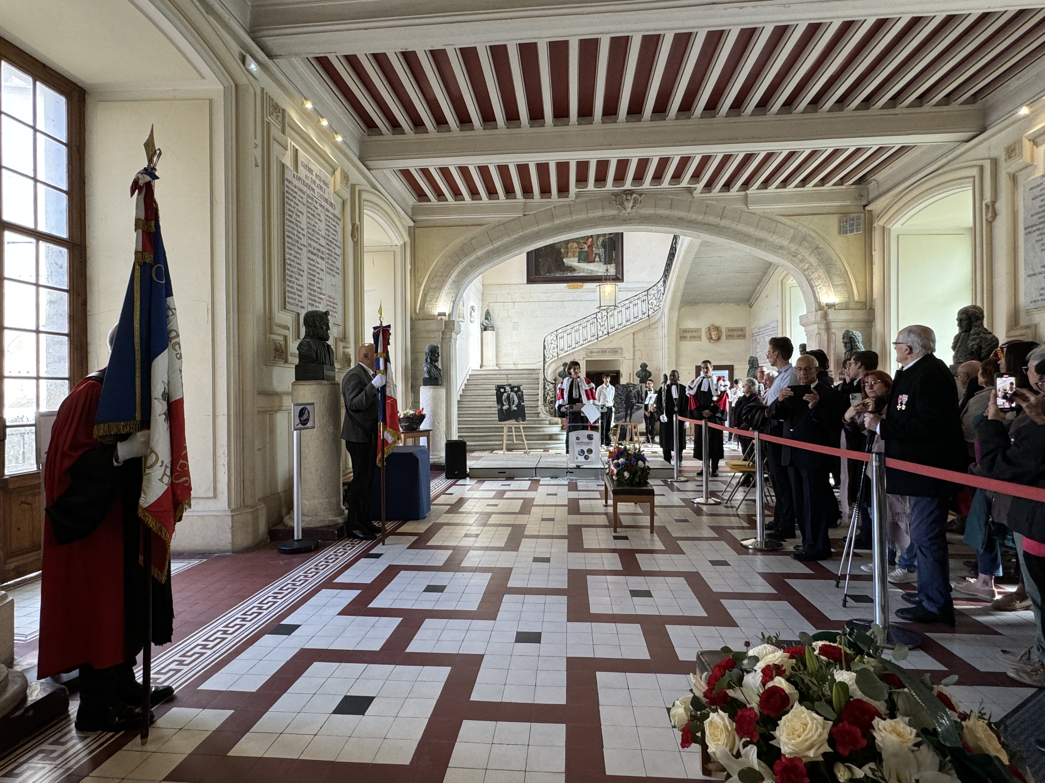 Mardi 12 novembre 2024 - Montpellier - Faculté de Médecine - Commémoration de la signature de l'Armistice.