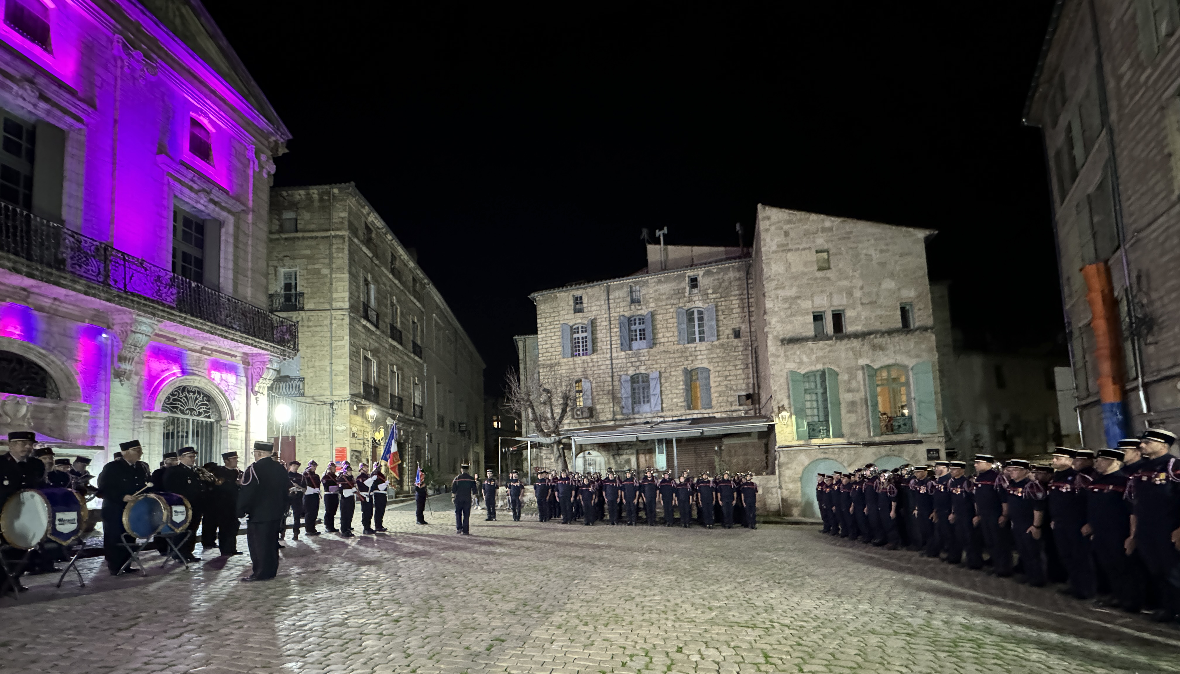 Mardi 12 novembre 2024 - Pézenas - Passation de commandement du centre de secours.