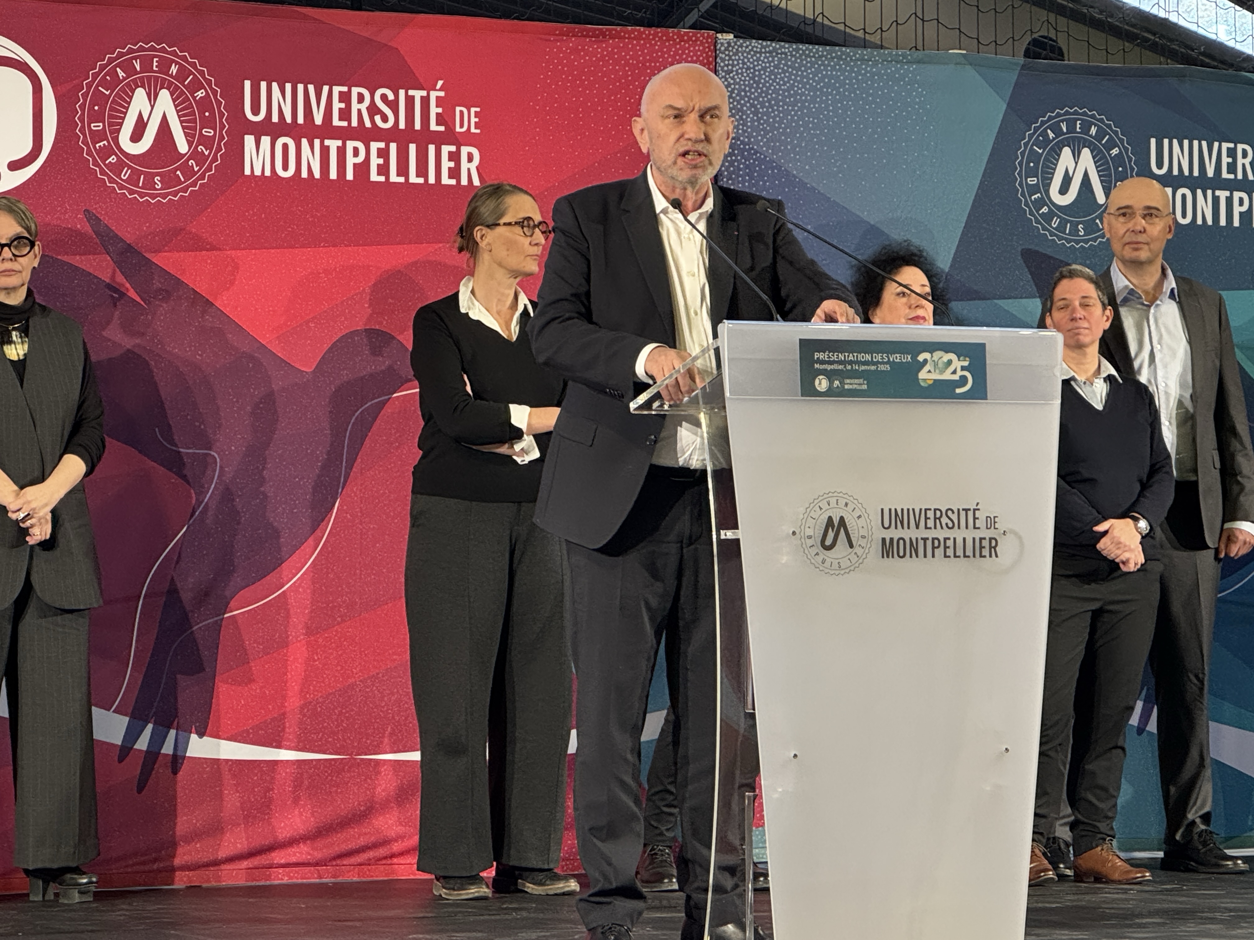 Mardi 14 janvier 2025 - Montpellier - Voeux de l'Université de Montpellier.