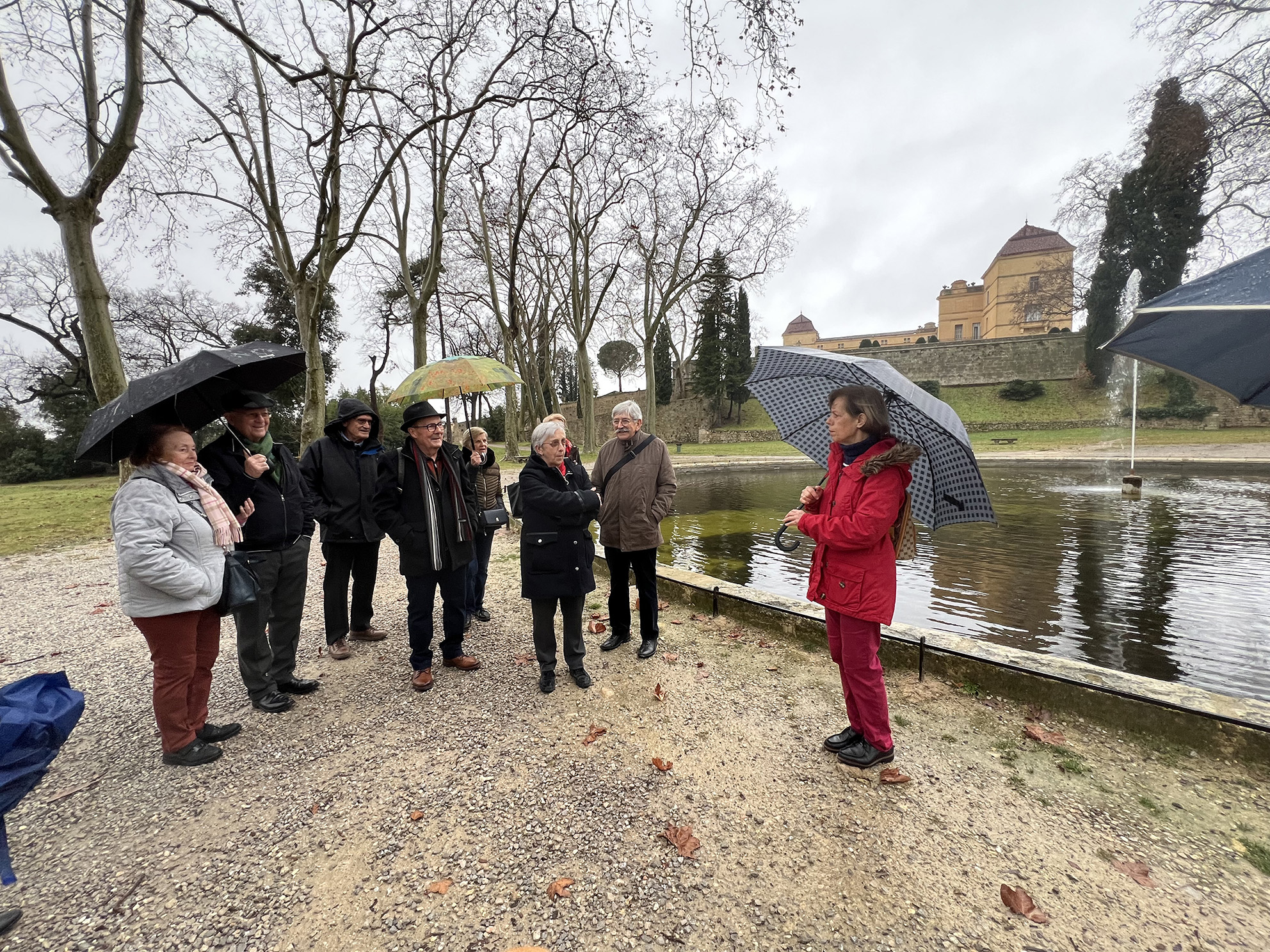 Mercredi 22 janvier 2025 - Castries - Visite du château de Castries avec l'ANORAAE